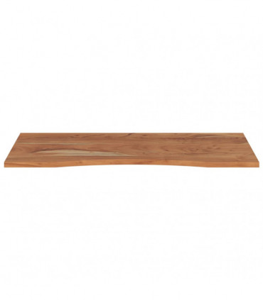 vidaXL Desk Top 120x60x2.5 cm Rectangular Solid Wood Acacia
