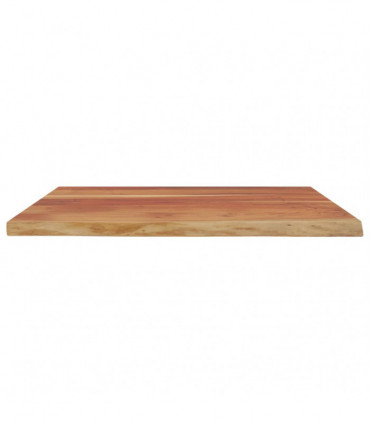 vidaXL Desk Top 90x80x3.8 cm Rectangular Solid Wood Acacia Live Edge