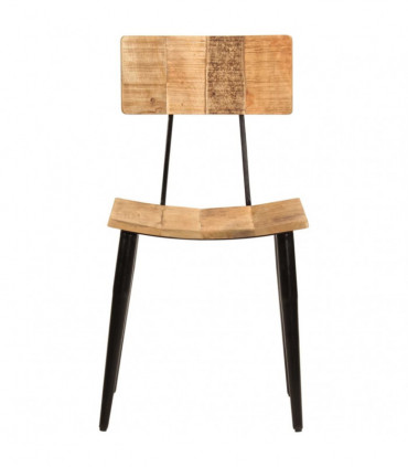 vidaXL Dining Chairs 2 pcs 44x40x80 cm Solid Wood Mango