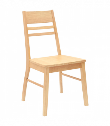 vidaXL Dining Chairs 2 pcs Natural 43 x 54 x 89 cm Solid Rubber Wood