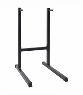 vidaXL Dip Station Black 104 x 66.5 x 122 cm Powder-coated steel