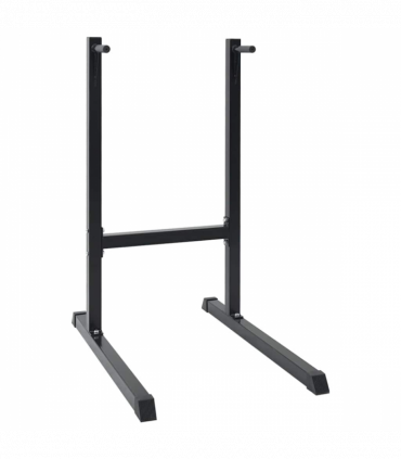 vidaXL Dip Station Black 104 x 66.5 x 122 cm Powder-coated steel