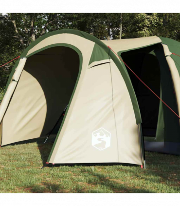 vidaXL Dome Tent with Roof Other Green 384 x 254 x 170 cm