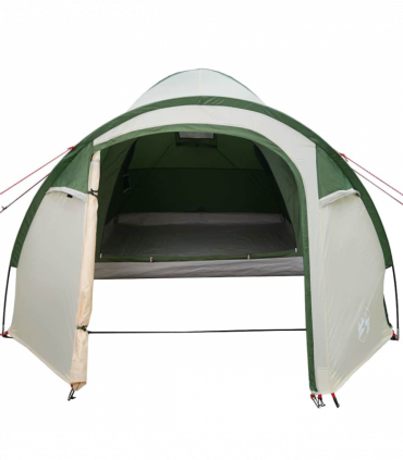 vidaXL Dome Tent with Roof Other Green 384 x 254 x 170 cm