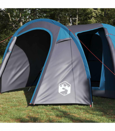 vidaXL Dome Tent with Roof Other with Air Vent Blue 384 x 254 x 170 cm