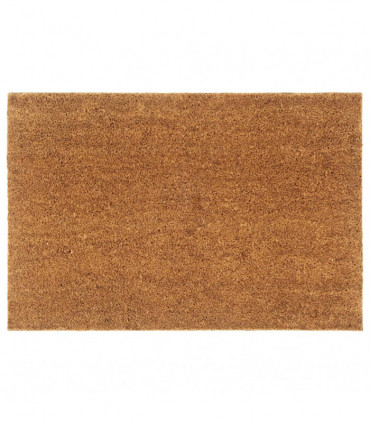 vidaXL Door Mat Natural 60x90 cm Tufted Coir
