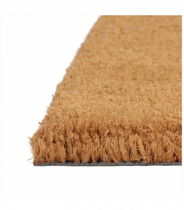 vidaXL Door Mat Natural 60x90 cm Tufted Coir
