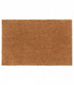 vidaXL Door Mat Natural 65x100 cm Tufted Coir