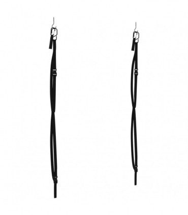 vidaXL Double Kayak Storage Straps with Paddle Clips 50 kg