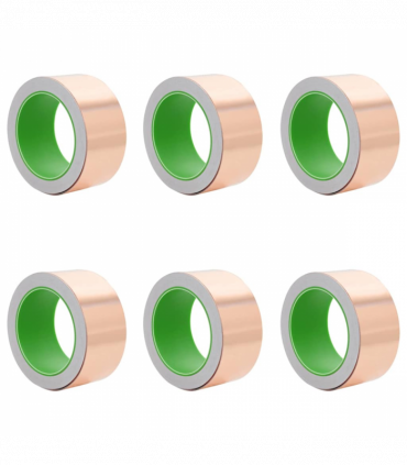 vidaXL Double Sided Copper Tape 6 pcs 6 pcs Copper 2000 x 5 cm