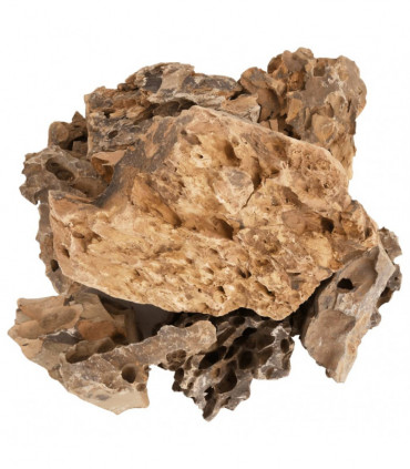 vidaXL Dragon Stones 10 kg Brown 5-30 cm