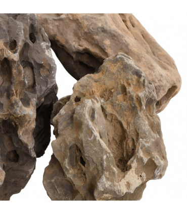 vidaXL Dragon Stones 25 kg Grey 10-40 cm