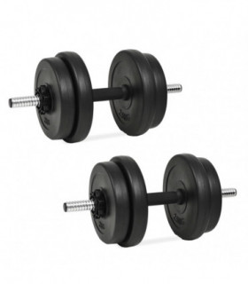 vidaXL Dumbbell with Plates 40 kg