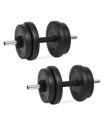 vidaXL Dumbbell with Plates 40 kg