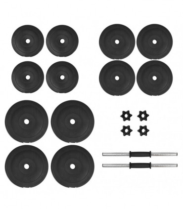 vidaXL Dumbbell with Plates 40 kg