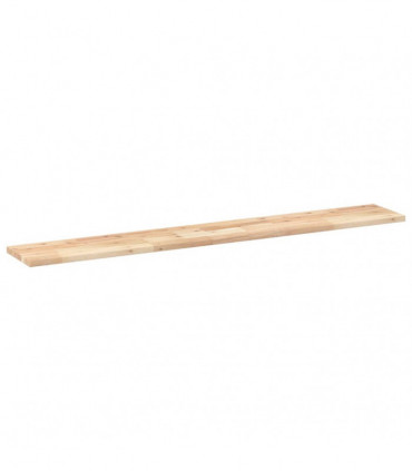 vidaXL Floating Shelf 140x20x2 cm Untreated Solid Wood Acacia