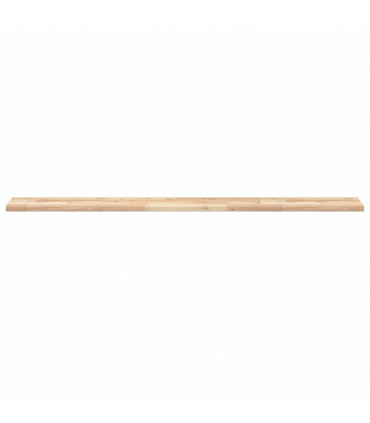vidaXL Floating Shelf 140x20x2 cm Untreated Solid Wood Acacia
