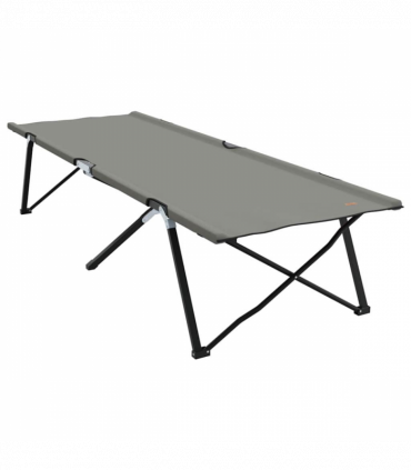 vidaXL Folding Camping Bed Folding Grey 206 x 76 x 74 cm Oxford fabric