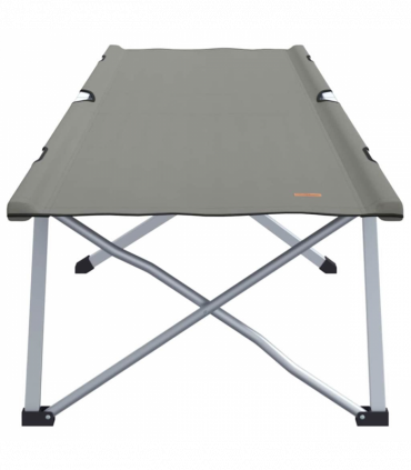 vidaXL Folding Camping Bed Folding Grey 62 x 194 x 42 cm Oxford fabric