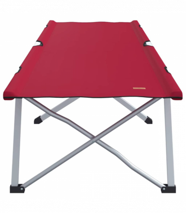 vidaXL Folding Camping Bed Folding Red 62 x 194 x 42 cm Oxford fabric