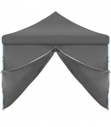 vidaXL Folding Pop-up Party Tent with 8 Sidewalls 3x9 m Anthracite