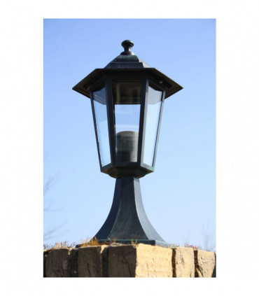 vidaXL Garden Lights 2 pcs Dark Green/Black Aluminium