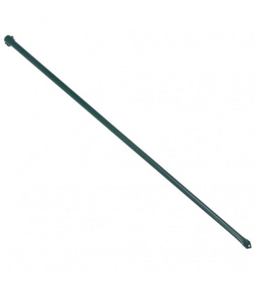 vidaXL Garden Posts 10 pcs 1 m Metal Green