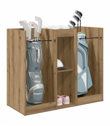 vidaXL Golf Cabinet Plain Artisan Oak 102 x 45 x 85.5 cm