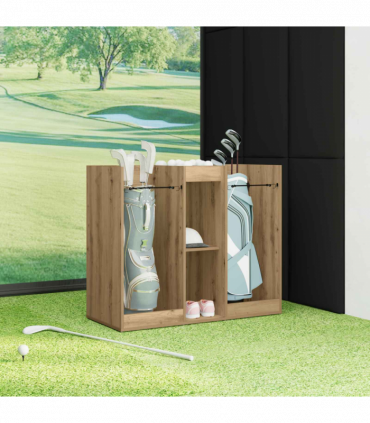 vidaXL Golf Cabinet Plain Artisan Oak 102 x 45 x 85.5 cm