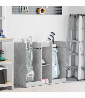 vidaXL Golf Cabinet Plain Concrete Grey 102 x 45 x 85.5 cm