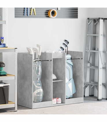 vidaXL Golf Cabinet Plain Concrete Grey 102 x 45 x 85.5 cm