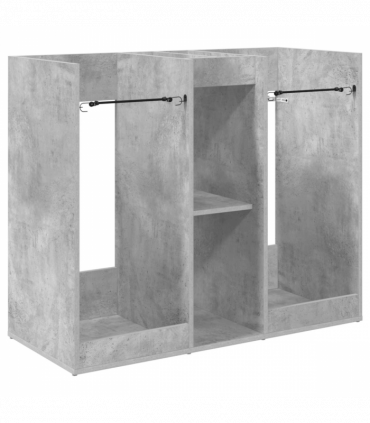 vidaXL Golf Cabinet Plain Concrete Grey 102 x 45 x 85.5 cm