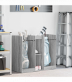 vidaXL Golf Cabinet Plain Grey Sonoma 102 x 45 x 85.5 cm