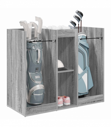 vidaXL Golf Cabinet Plain Grey Sonoma 102 x 45 x 85.5 cm