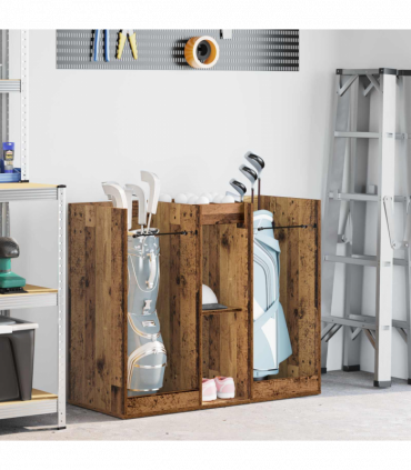 vidaXL Golf Cabinet Plain Old Wood 102 x 45 x 85.5 cm