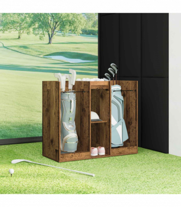 vidaXL Golf Cabinet Plain Old Wood 102 x 45 x 85.5 cm