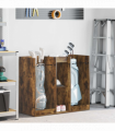 vidaXL Golf Cabinet Plain Smoked Oak 102 x 45 x 85.5 cm