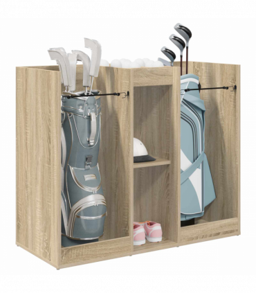 vidaXL Golf Cabinet Plain Sonoma Oak 102 x 45 x 85.5 cm