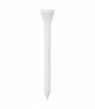 vidaXL Golf Tees 1000 pcs White 83 mm Bamboo