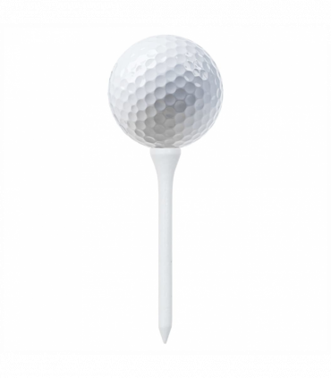 vidaXL Golf Tees 1000 pcs White 83 mm Bamboo