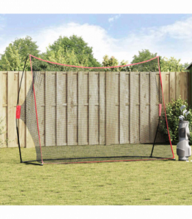 vidaXL Golf Training Aids Black 309 x 93 x 216 cm Polyester