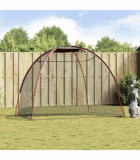 vidaXL Golf Training Aids Black 314 x 150 x 206 cm Polyester