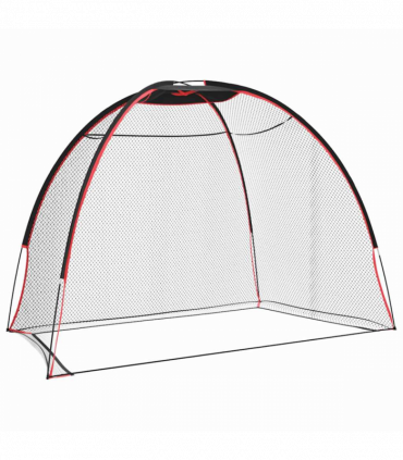 vidaXL Golf Training Aids Black 314 x 150 x 206 cm Polyester