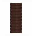 vidaXL Guest Towels 10 pcs Brown 30x50 cm 360 gsm 100% Cotton