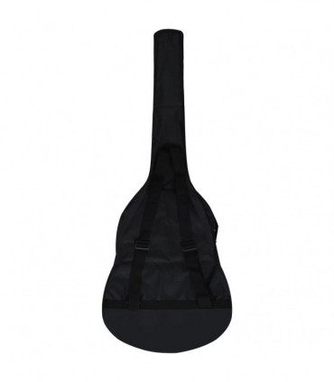 vidaXL Guitar Bag for 4/4 Classical Guitar Black 100x37 cm Fabric