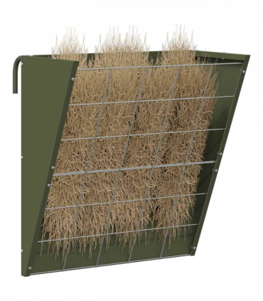 vidaXL Hanging Hay Feeder Olive Green 61 x 33 x 66 cm