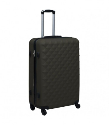 vidaXL Hardcase Trolley Set 3 pcs Anthracite ABS