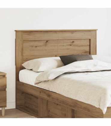 vidaXL Headboard with Headboard Artisan Oak 120 cm Engineered Wood