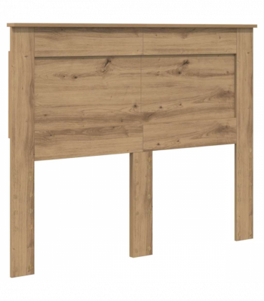 vidaXL Headboard with Headboard Artisan Oak 120 cm Engineered Wood