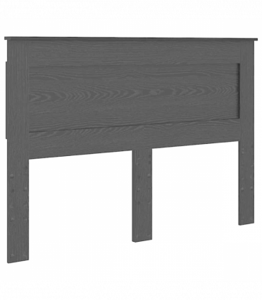 vidaXL Headboard with Headboard Black Oak 150 cm Engineered Wood